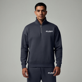 Basic Quarter Zip Sweatshirt