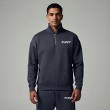 Basic Quarter Zip Sweatshirt
