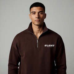 Basic Quarter Zip Sweatshirt