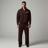 Quarter Zip sweatshirt with Pants