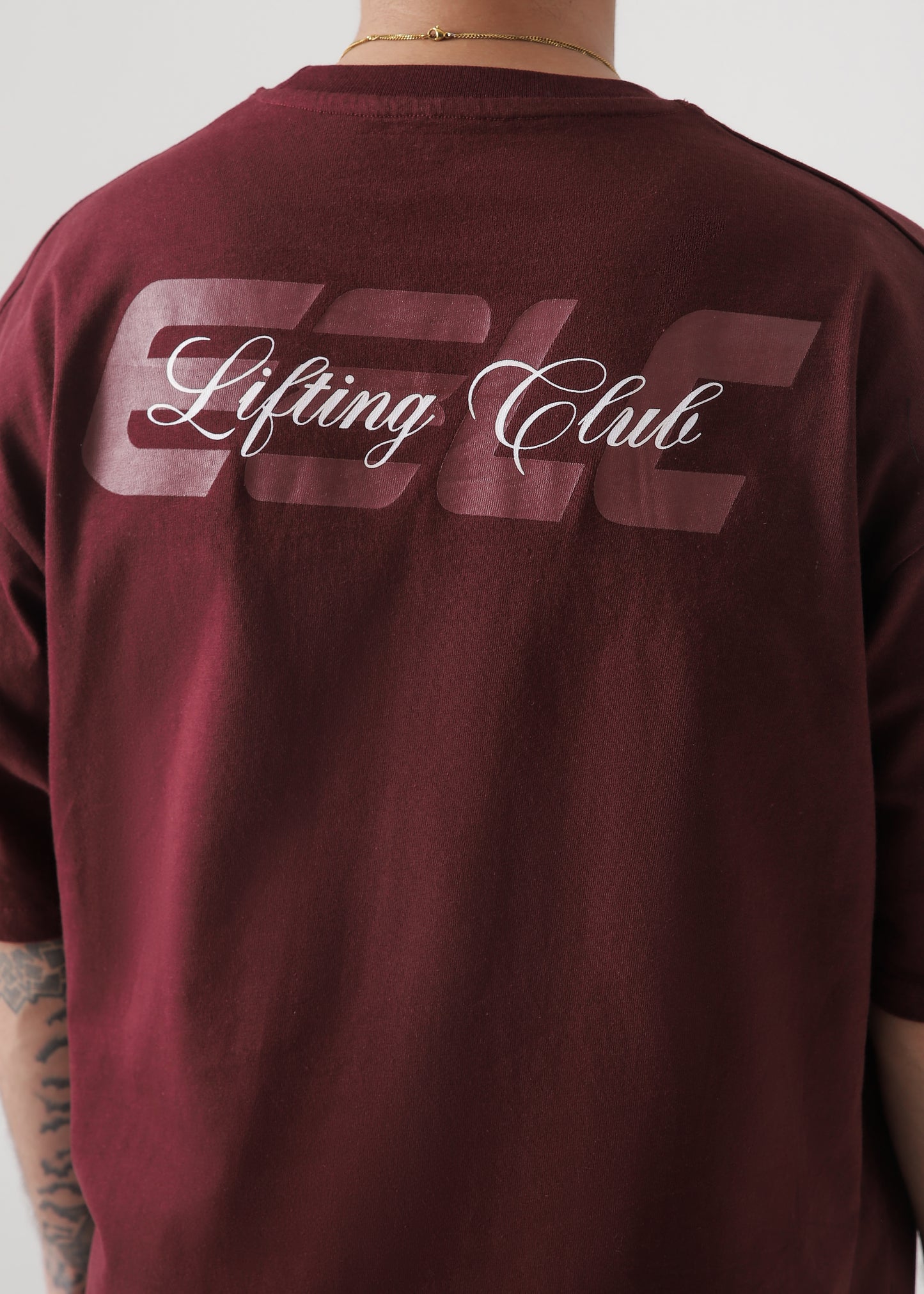 E8LC Lifting Club Oversized Tshirt