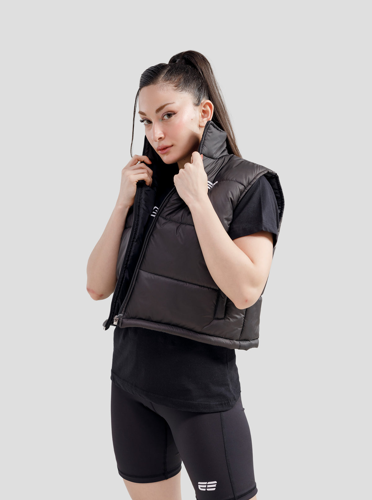 Sleeveless Puffer Jacket