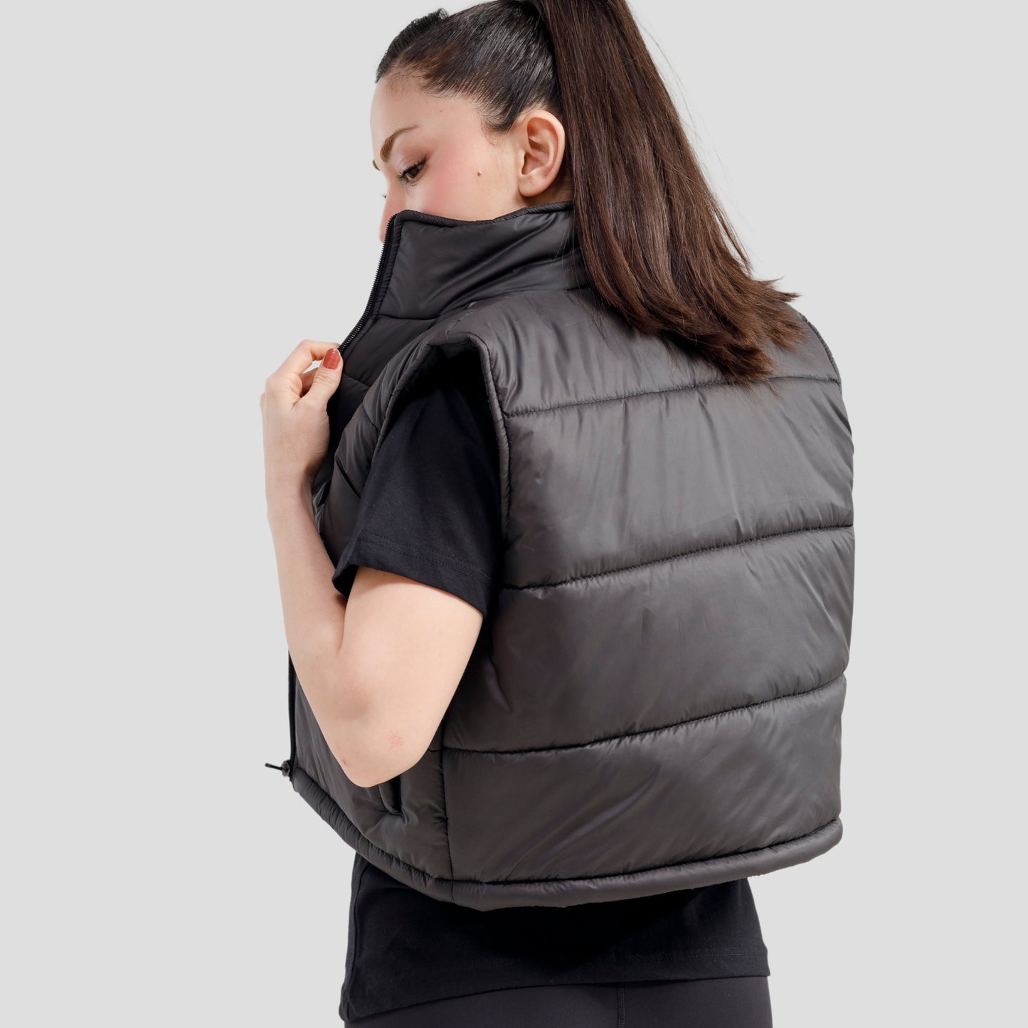 Sleeveless Puffer Jacket