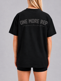One More Rep Oversized T-Shirt