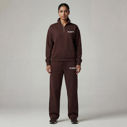 Basic Quarter Zip Sweatshirt