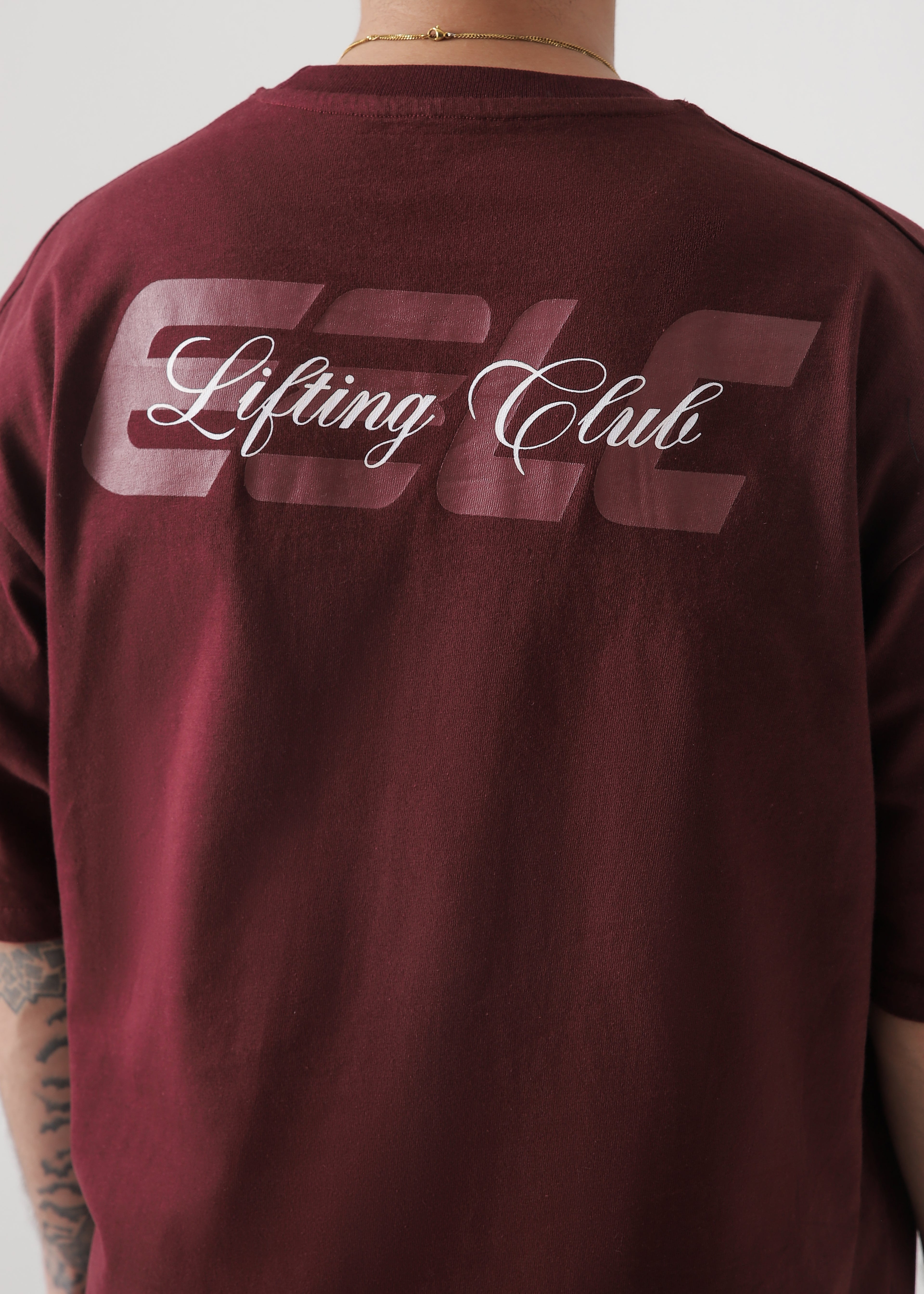 E8LC Lifting Club Oversized Tshirt